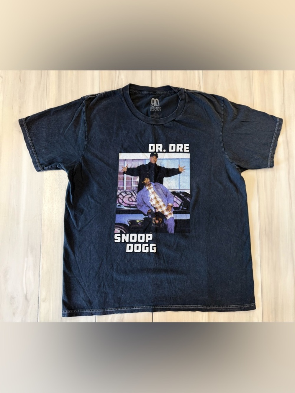 Dr. Dre & Snoop Dogg Graphic Tee - Black